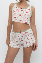 Load image into Gallery viewer, Modern x Strawberry Patterned Ribbed Cotton Set (XS, S)