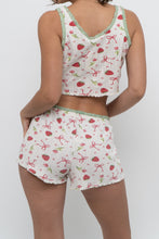 Load image into Gallery viewer, Modern x Strawberry Patterned Ribbed Cotton Set (XS, S)