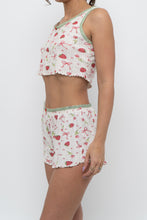 Load image into Gallery viewer, Modern x Strawberry Patterned Ribbed Cotton Set (XS, S)