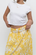 Load image into Gallery viewer, SUNDAY BEST x White Waffle Cropped Tee (S, M)