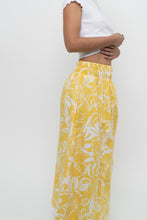 Load image into Gallery viewer, FAITHFUL THE BRAND x Yellow Floral Maxi Skirt (XS)