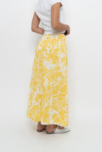 Load image into Gallery viewer, FAITHFUL THE BRAND x Yellow Floral Maxi Skirt (XS)