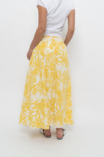 Load image into Gallery viewer, FAITHFUL THE BRAND x Yellow Floral Maxi Skirt (XS)