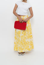 Load image into Gallery viewer, FAITHFUL THE BRAND x Yellow Floral Maxi Skirt (XS)