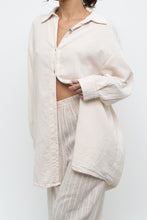 Load image into Gallery viewer, ATELIER DELPHINE x Cream Organic Cotton Soft Buttonup (XS-M)