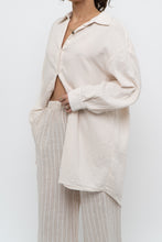 Load image into Gallery viewer, ATELIER DELPHINE x Cream Organic Cotton Soft Buttonup (XS-M)