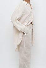 Load image into Gallery viewer, ATELIER DELPHINE x Cream Organic Cotton Soft Buttonup (XS-M)