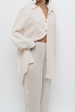 Load image into Gallery viewer, ATELIER DELPHINE x Cream Organic Cotton Soft Buttonup (XS-M)
