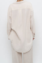 Load image into Gallery viewer, ATELIER DELPHINE x Cream Organic Cotton Soft Buttonup (XS-M)