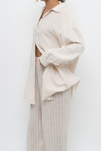 Load image into Gallery viewer, ATELIER DELPHINE x Cream Organic Cotton Soft Buttonup (XS-M)