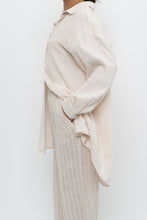Load image into Gallery viewer, ATELIER DELPHINE x Cream Organic Cotton Soft Buttonup (XS-M)