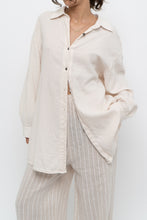 Load image into Gallery viewer, ATELIER DELPHINE x Cream Organic Cotton Soft Buttonup (XS-M)