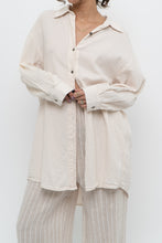 Load image into Gallery viewer, ATELIER DELPHINE x Cream Organic Cotton Soft Buttonup (XS-M)