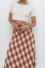 Load image into Gallery viewer, Vintage x Soft Cream Textured Cropped Baby Tee (S, M)