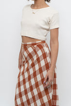 Load image into Gallery viewer, Vintage x Soft Cream Textured Cropped Baby Tee (S, M)