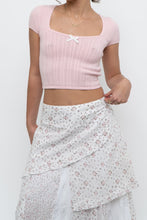 Load image into Gallery viewer, Modern x Soft Ribbed Pink Knit Crop (XS)