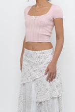 Load image into Gallery viewer, Modern x Soft Ribbed Pink Knit Crop (XS)