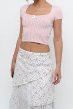 Load image into Gallery viewer, Modern x Soft Ribbed Pink Knit Crop (XS)