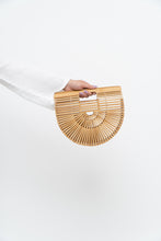 Load image into Gallery viewer, Vintage x Wooden Structured Purse