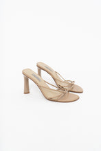 Load image into Gallery viewer, Vintage x ALDO Beige Strappy Leather Heels (6.5, 7)