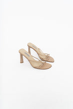 Load image into Gallery viewer, Vintage x ALDO Beige Strappy Leather Heels (6.5, 7)