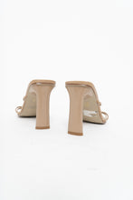 Load image into Gallery viewer, Vintage x ALDO Beige Strappy Leather Heels (6.5, 7)