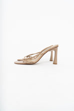Load image into Gallery viewer, Vintage x ALDO Beige Strappy Leather Heels (6.5, 7)