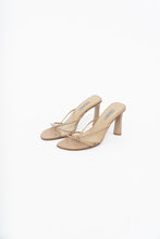 Load image into Gallery viewer, Vintage x ALDO Beige Strappy Leather Heels (6.5, 7)