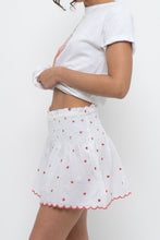 Load image into Gallery viewer, JOIE x Strawberry Cotton Embroidered Lounge Short (S, M)