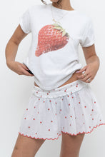 Load image into Gallery viewer, JOIE x Strawberry Cotton Embroidered Lounge Short (S, M)