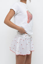 Load image into Gallery viewer, JOIE x Strawberry Cotton Embroidered Lounge Short (S, M)