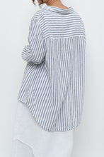 Load image into Gallery viewer, Vintage x SIGRID OLSEN White Striped Linen Buttonup (S-2XL)