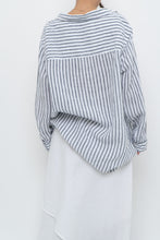 Load image into Gallery viewer, Vintage x SIGRID OLSEN White Striped Linen Buttonup (S-2XL)