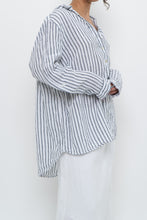 Load image into Gallery viewer, Vintage x SIGRID OLSEN White Striped Linen Buttonup (S-2XL)