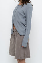 Load image into Gallery viewer, Modern x Blue, Grey Ribbed Cardigan (M-L)
