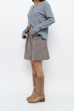 Load image into Gallery viewer, Modern x Brown, Blue Striped Lounge Shorts (S, M)