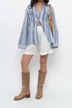 Load image into Gallery viewer, Vintage x Made in Italy x White Linen Short (XS-M)