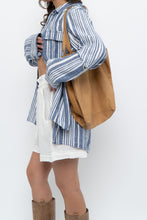 Load image into Gallery viewer, Vintage x Made in Turkey x Tan Leather Slouch Purse