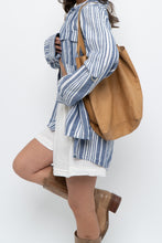 Load image into Gallery viewer, Vintage x Made in Turkey x Tan Leather Slouch Purse