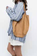 Load image into Gallery viewer, Vintage x Made in Turkey x Tan Leather Slouch Purse