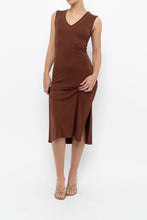 Load image into Gallery viewer, Vintage x MEXX Bronze Studded Stretchy Midi Dress (S)