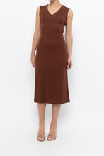 Load image into Gallery viewer, Vintage x MEXX Bronze Studded Stretchy Midi Dress (S)