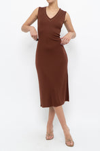 Load image into Gallery viewer, Vintage x MEXX Bronze Studded Stretchy Midi Dress (S)