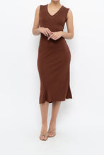 Load image into Gallery viewer, Vintage x MEXX Bronze Studded Stretchy Midi Dress (S)