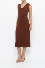 Load image into Gallery viewer, Vintage x MEXX Bronze Studded Stretchy Midi Dress (S)