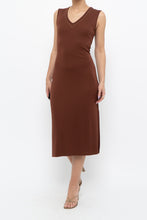 Load image into Gallery viewer, Vintage x MEXX Bronze Studded Stretchy Midi Dress (S)