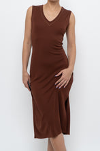 Load image into Gallery viewer, Vintage x MEXX Bronze Studded Stretchy Midi Dress (S)