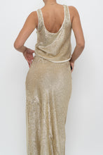 Load image into Gallery viewer, BANANA REPUBLIC x Gold Sequin Set (L)