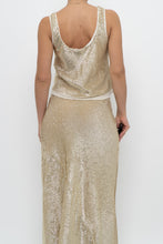Load image into Gallery viewer, BANANA REPUBLIC x Gold Sequin Set (L)