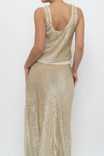 Load image into Gallery viewer, BANANA REPUBLIC x Gold Sequin Set (L)